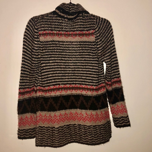 Geometric Print Cardigan - Picture 2 of 3